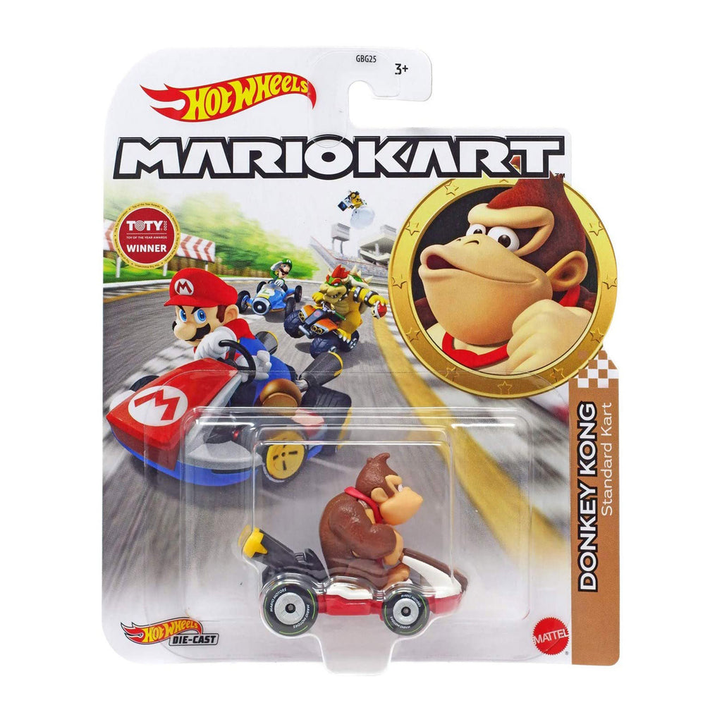 Hot Wheels Mario Kart Donkey Kong Standard Kart - Radar Toys