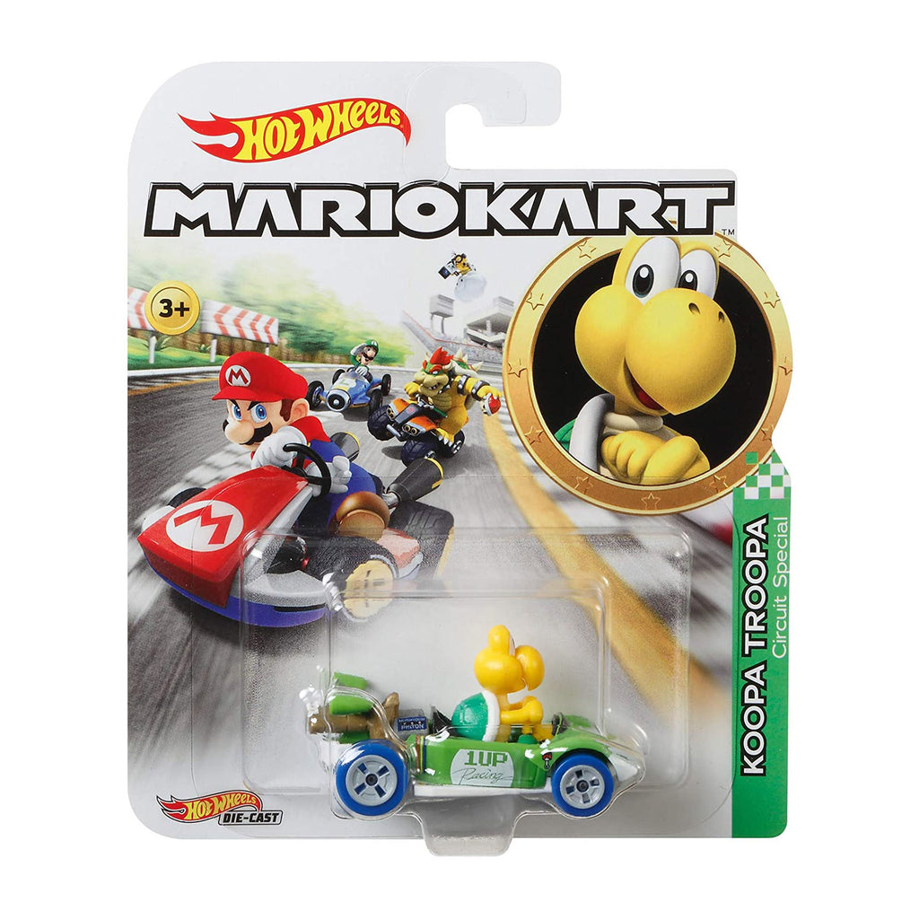 Hot Wheels Mario Kart Koopa Troopa Circuit Special - Radar Toys