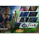 Hot Toys Avengers Infinity War Movie Masterpiece Groot 11.5 Inch Figure - Radar Toys