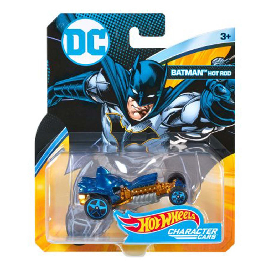 Hot Wheels DC Comics Character Cars Batman Hot Rod Vehicle