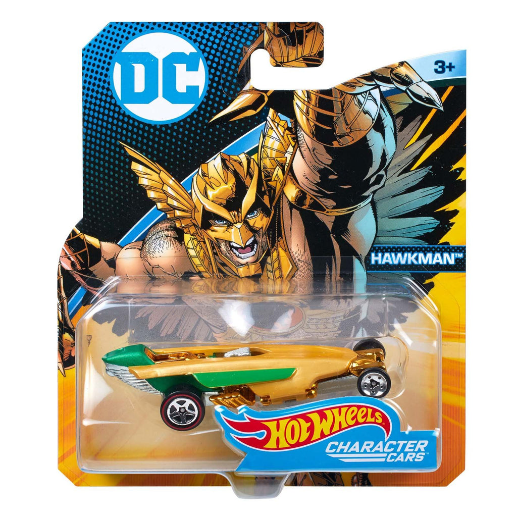 Hot Wheels DC Comics Character Cars Hawkman Vehicle