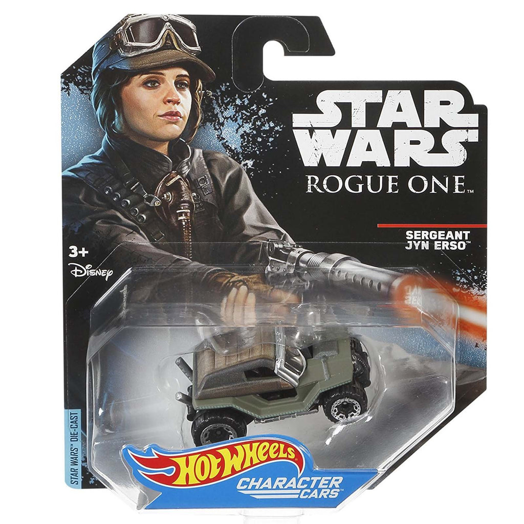 Hot Wheels Star Wars Rogue One Character Cars Jyn Erso Vehicle - Radar Toys
