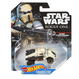 Hot Wheels Star Wars Rogue One Character Cars Scarif Stormtrooper Vehicle - Radar Toys