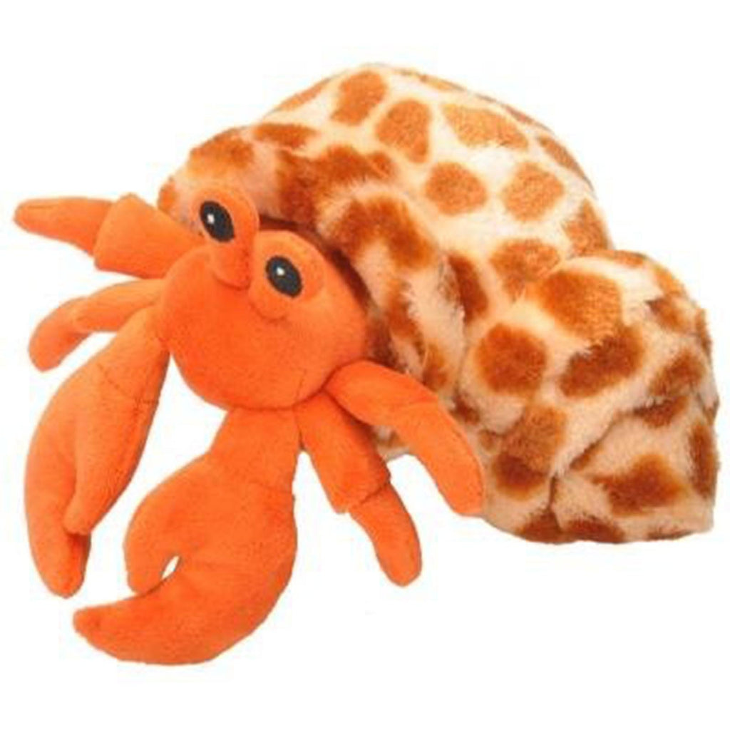 Hug'ems Mini Hermit Crab 7 Inch Animal Plush Figure