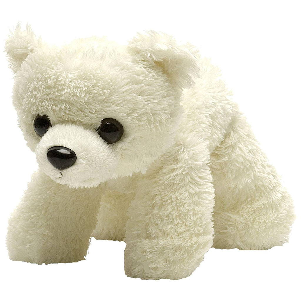 Hug'ems Mini Polar Bear Baby 7 Inch Animal Plush Figure - Radar Toys