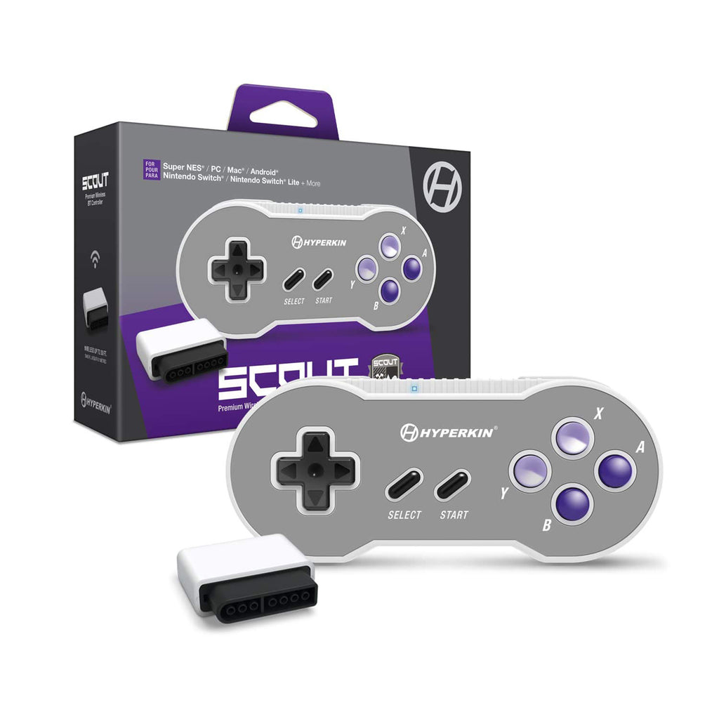 Hyperkin Scout Premium SNES Wireless Controller - Radar Toys