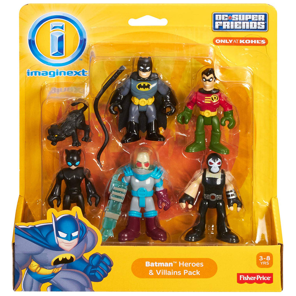 Imaginext DC Super Friends BCV34 Figure Set