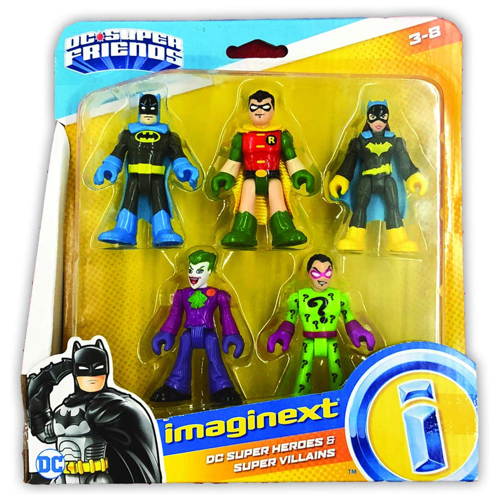 Imaginext DC Super Friends DC Super Heroes Villains Figure Set