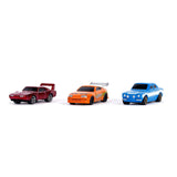 Jada Toys Nano Hollywood Rides Series 1 Fast And Furious 3 Pack Set - Radar Toys