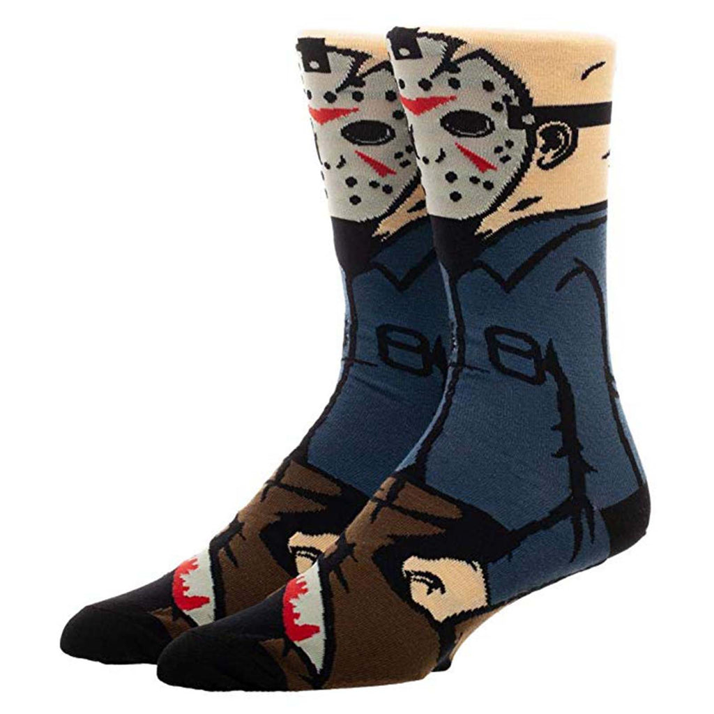 Jason Voorhees Character Collection 1 Pair Of Crew Socks