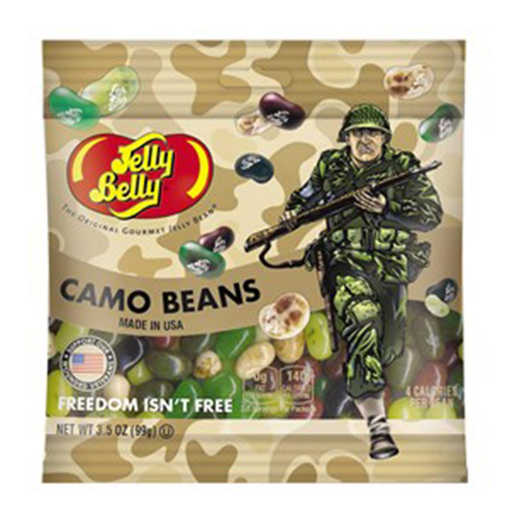 Jelly Belly Camo Freedom 3.5 oz Flavored Candy - Radar Toys