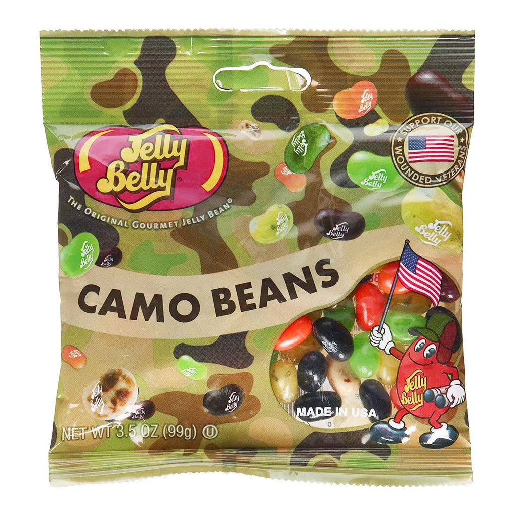 Jelly Belly The Original Camo Mix 3.5 oz Flavored Candy - Radar Toys