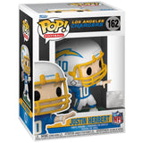 Funko NFL Los Angeles Chargers POP Justin Herbert Home Uniform Vinyl Figure - Radar Toys