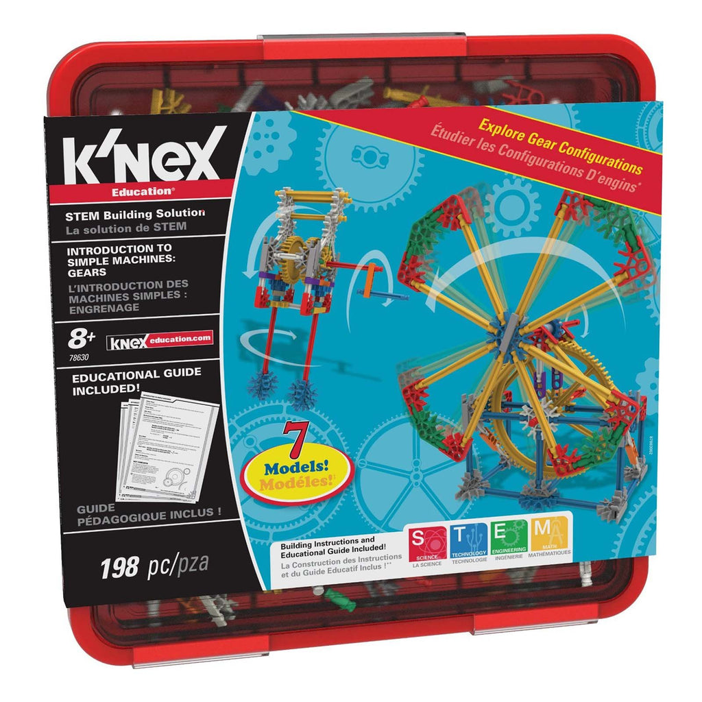 K'Nex Education Intro To Simple Machine Gears Building Set - Radar Toys