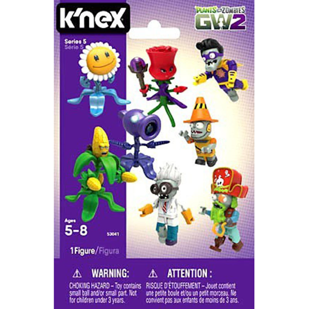 K'Nex Plants Vs Zombies Series 5 Blind Bag Mini Figure - Radar Toys