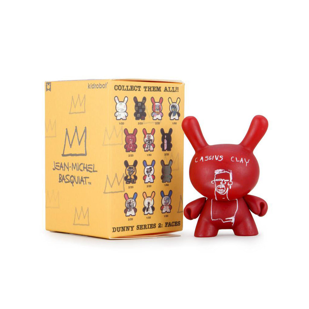Kidrobot Basquiat Faces Dunny Blind Box Mini Figure