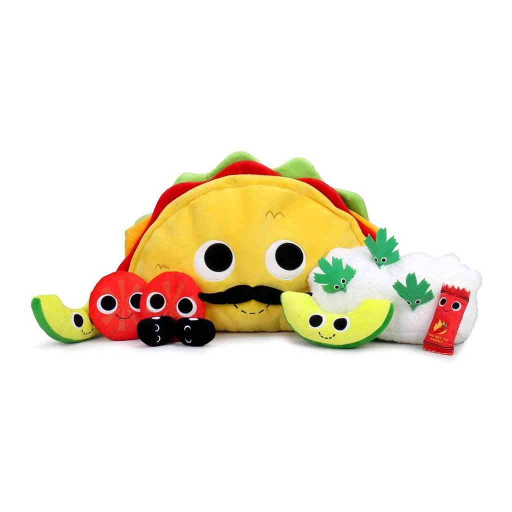 Kidrobot Yummy World Victorio Veggie Taco XL 19 Inch Plush Set