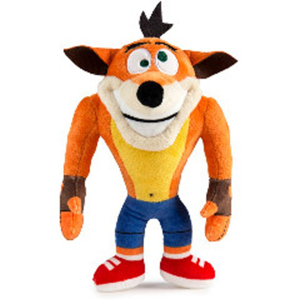 Kidrobot Crash Bandicoot Phunny Crash Bandicoot Crazy Eyes Plush Figure
