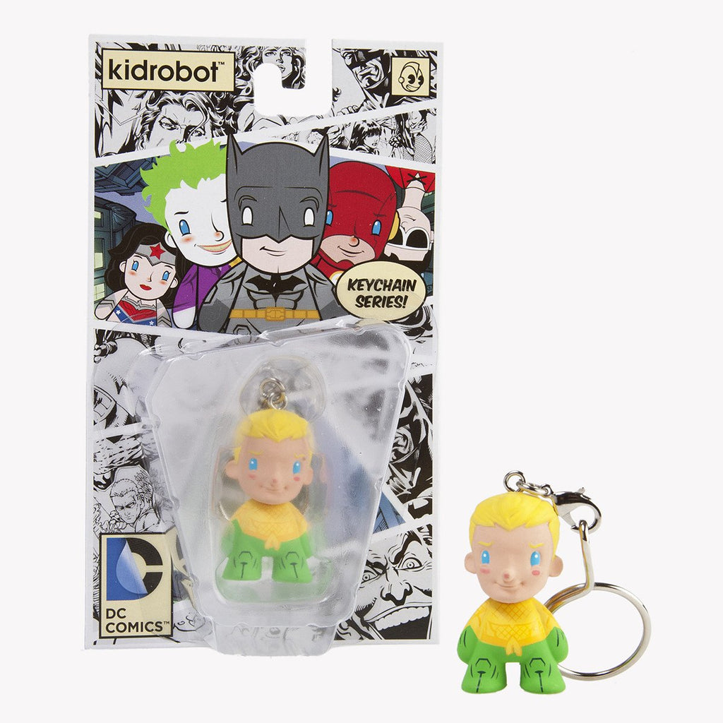 Kidrobot DC Comics Aquaman Vinyl Figure Keychain