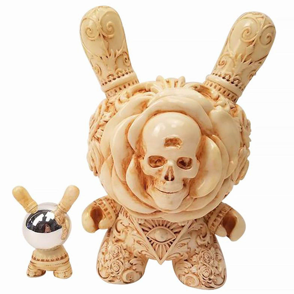 Kidrobot Dunny J*RYU Arcane Divination The Clairvoyant 8 Inch White Figure