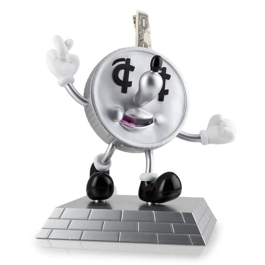 Kidrobot Lucky Money Dime Coin Bank 9 Inch Figure