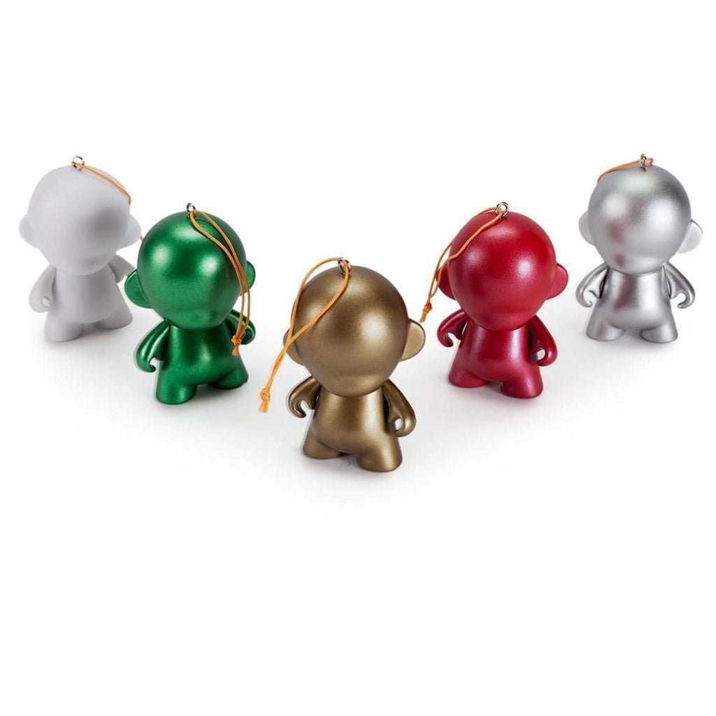 Kidrobot Munny World DIY Ornaments 5 Figure Set