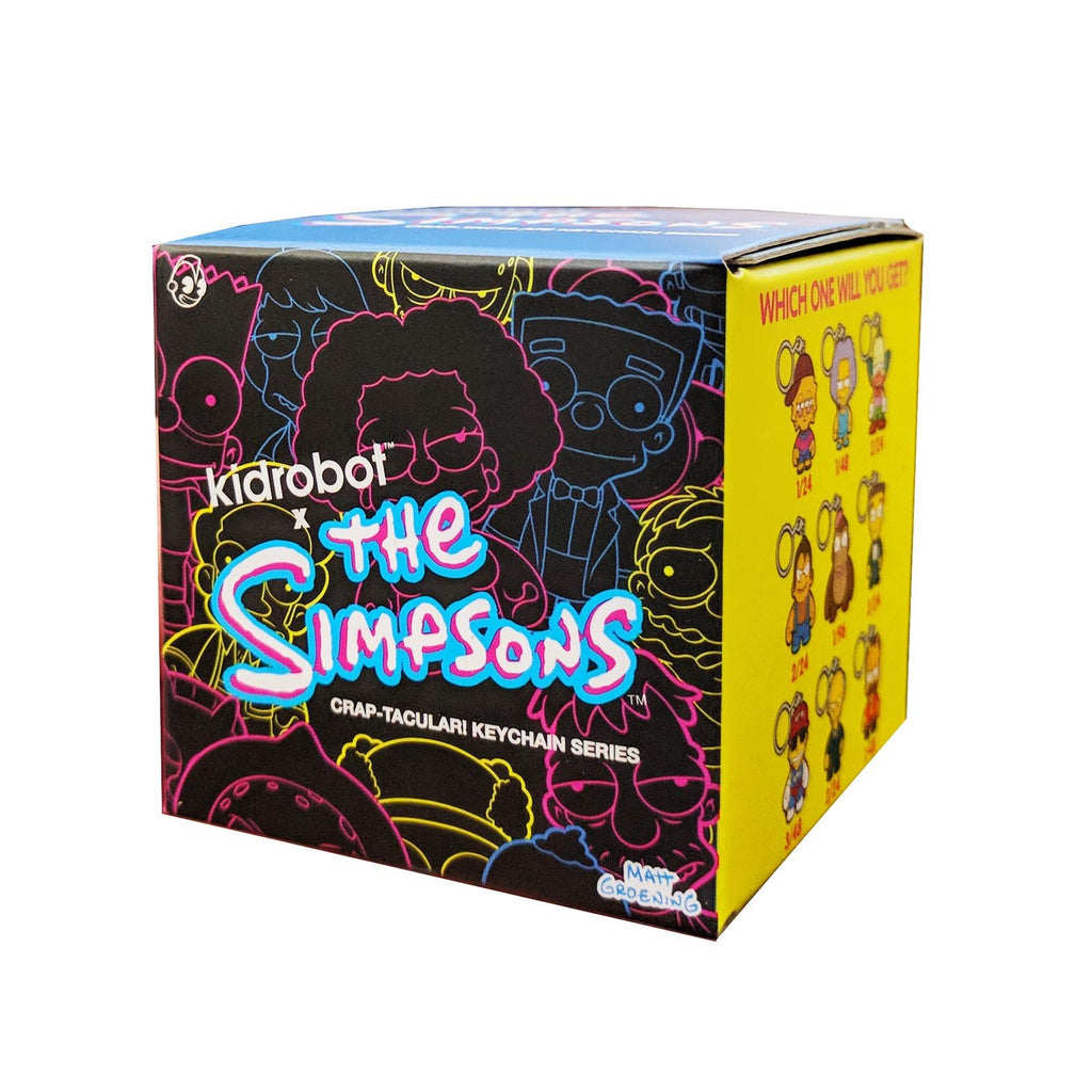 Kidrobot Simpsons Crap-Tacular! Blind Box Keychain Figure