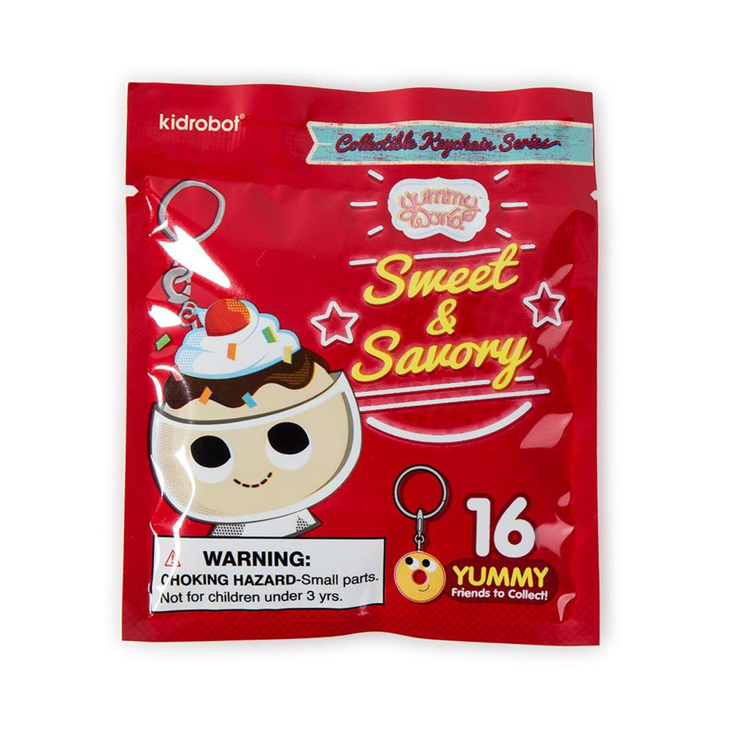 Kidrobot Yummy World Sweet And Savory Blind Bag Keychain Figure