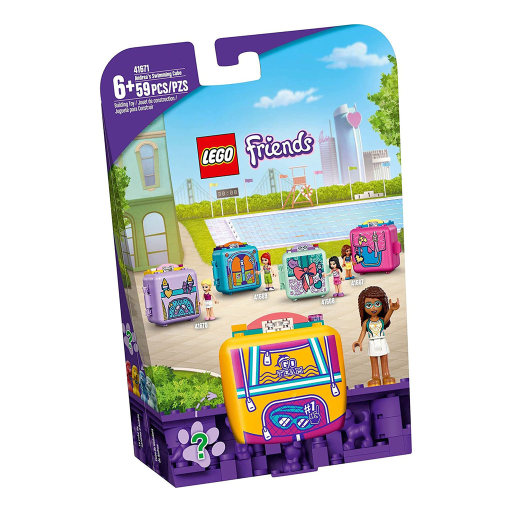 LEGO® Andrea's Swimming Cube Building Set 41671 - Radar Toys