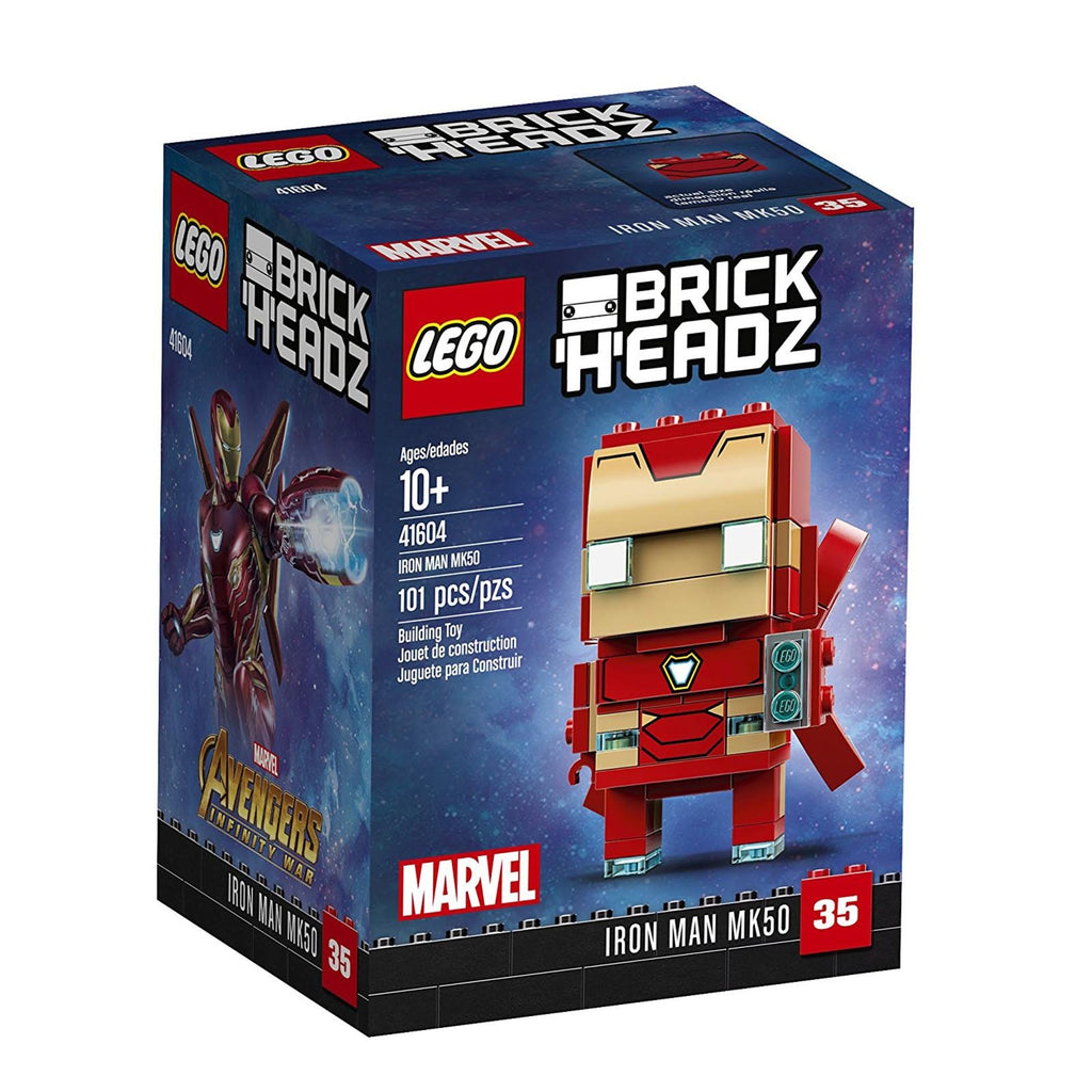 LEGO® BrickHeadz Marvel Iron Man MK50 Building Set 41604
