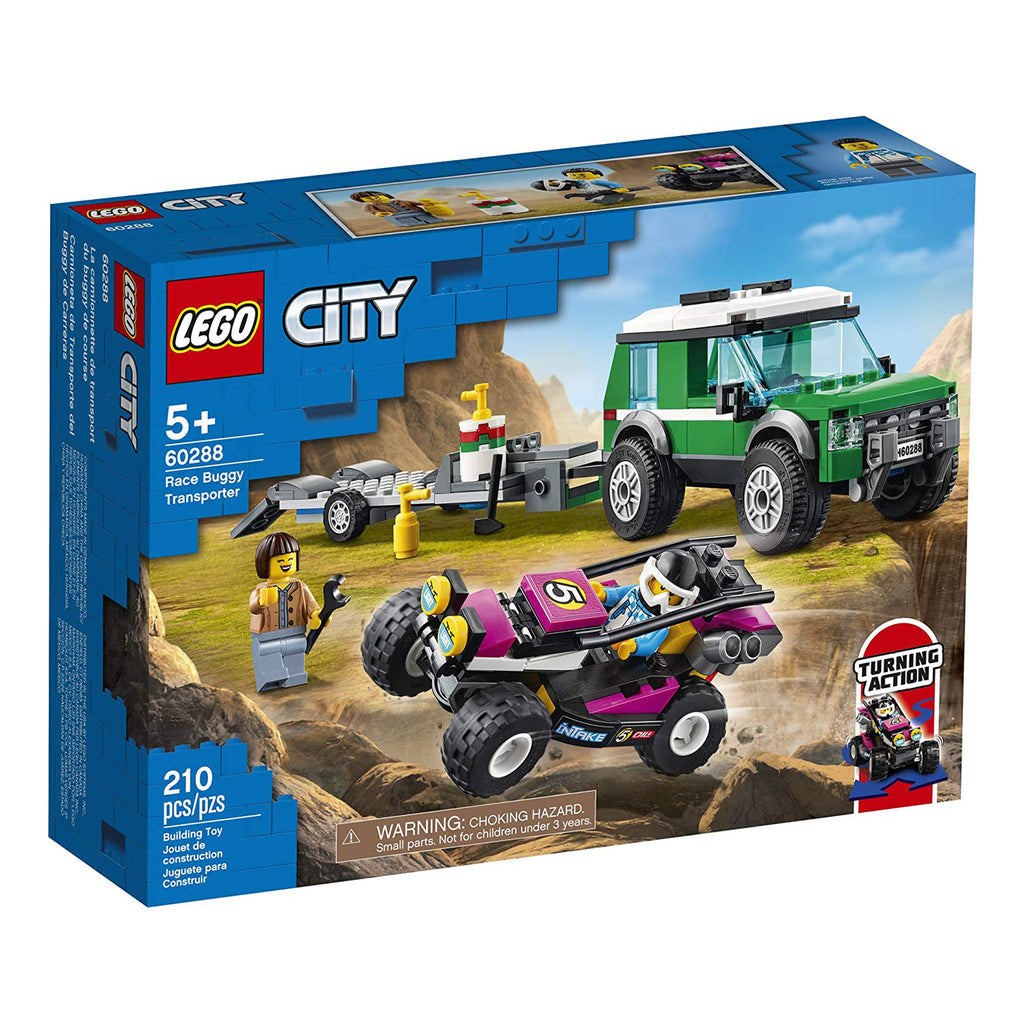 LEGO® City Race Buggy Transporter Building Set 60288 - Radar Toys