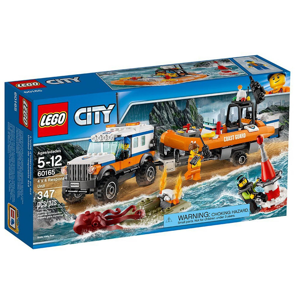 LEGO® City 4 X 4 Response Unit Building Set 60165 - Radar Toys