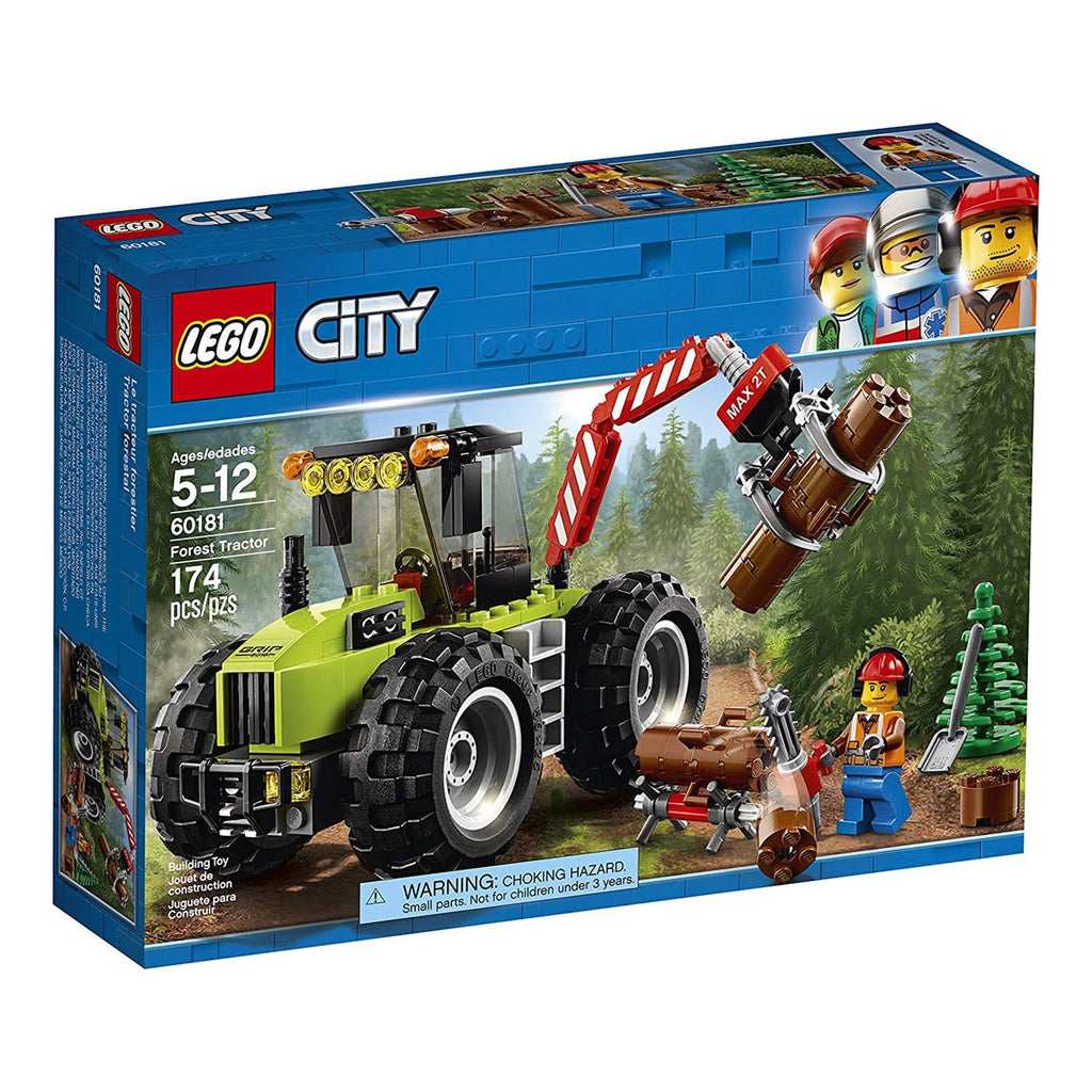LEGO® City Forest Tractor Building Set 60181 - Radar Toys