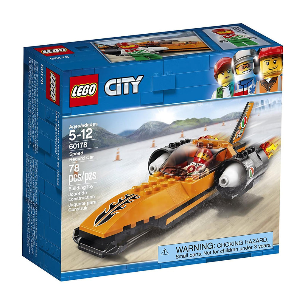 LEGO® City Speed Record Car Building Set 60178 - Radar Toys
