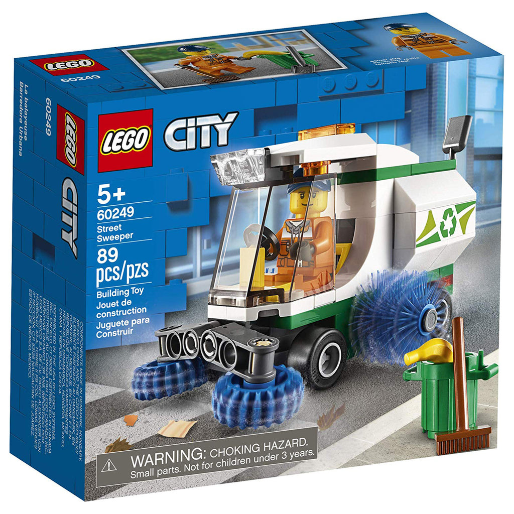 LEGO® City Street Sweeper Building Set 60249 - Radar Toys