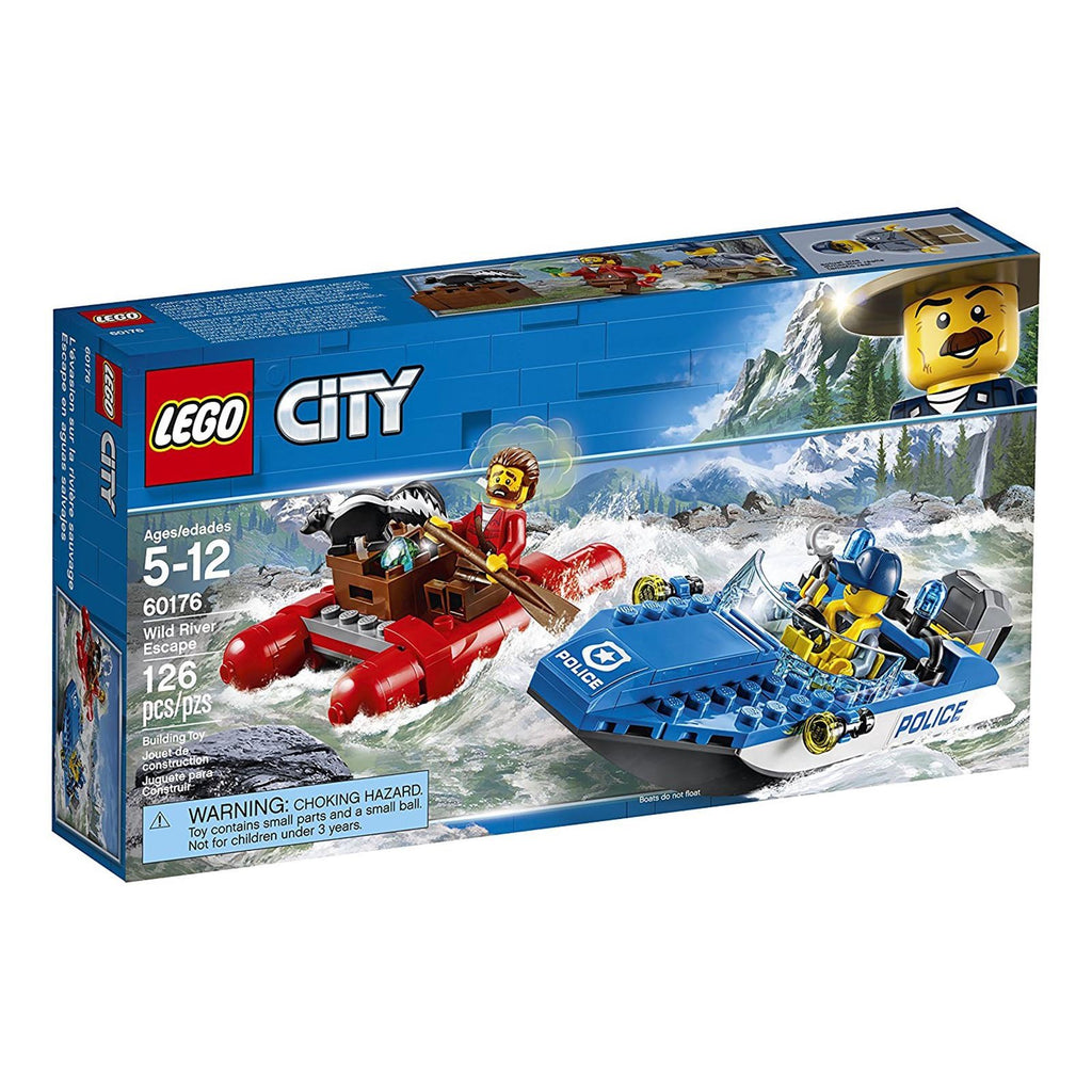 LEGO® City Wild River Escape Building Set 60176 - Radar Toys