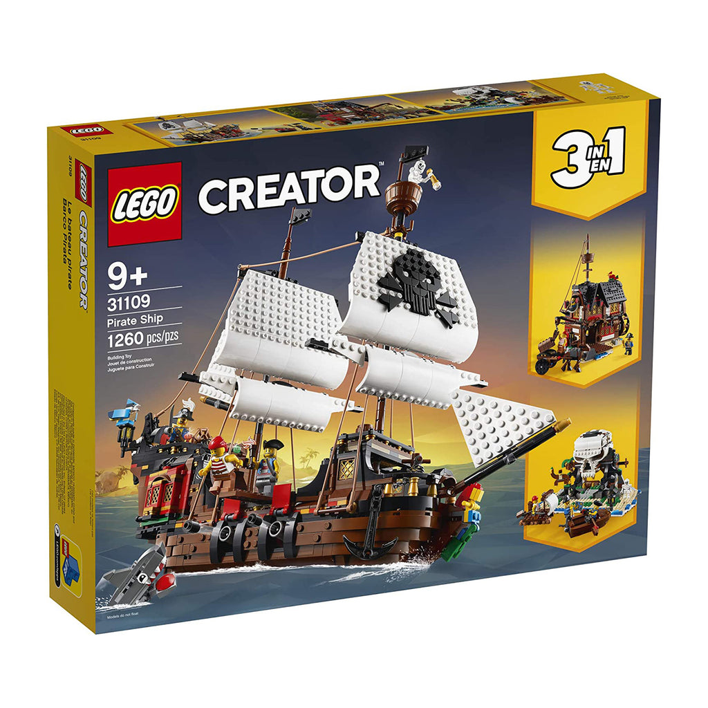 LEGO® Creator Pirate Ship Building Set 31109 - Radar Toys