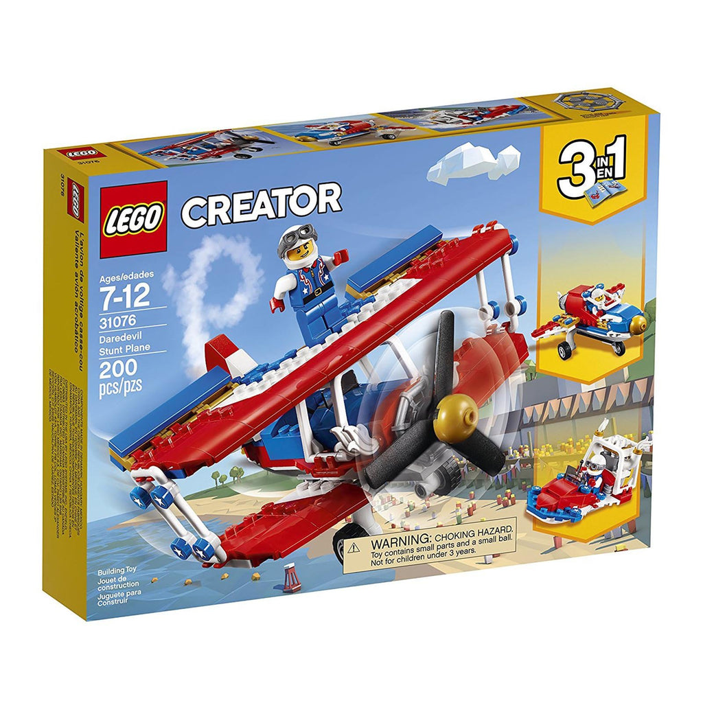 LEGO® Creator Daredevil Stunt Plane Building Set 31076 - Radar Toys