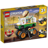 LEGO® Creator Monster Burger Truck Building Set 31104 - Radar Toys