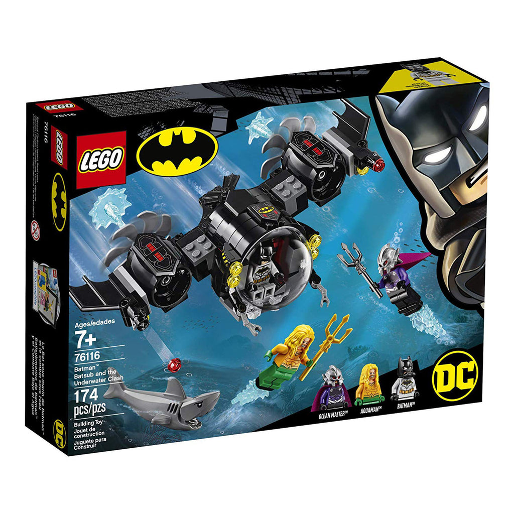 LEGO® DC Super Heroes Batman Batsub Underwater Clash Building Set 76116