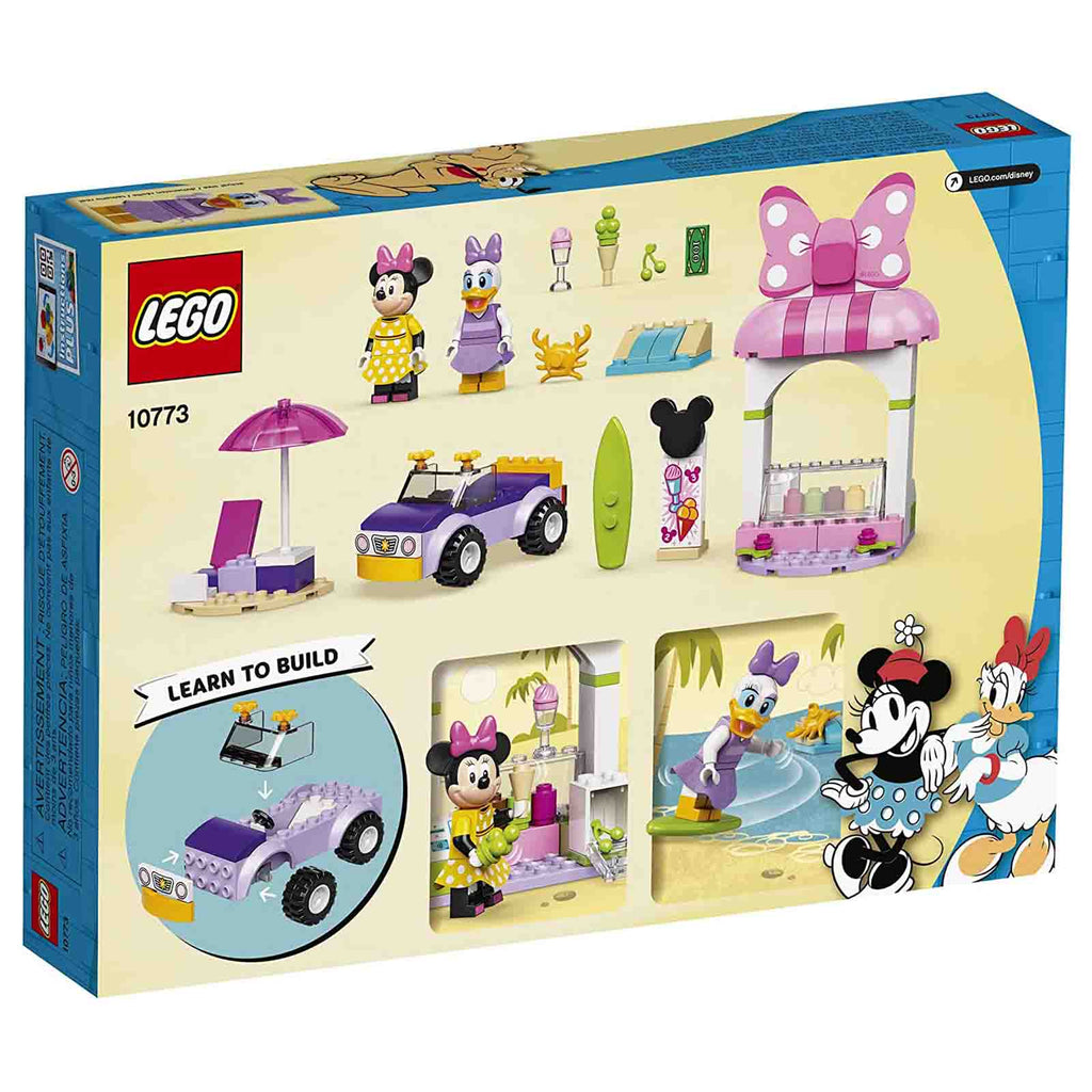LEGO®  Disney Minnie Mouse's Ice Cream Shop Building Set 10773 - Radar Toys