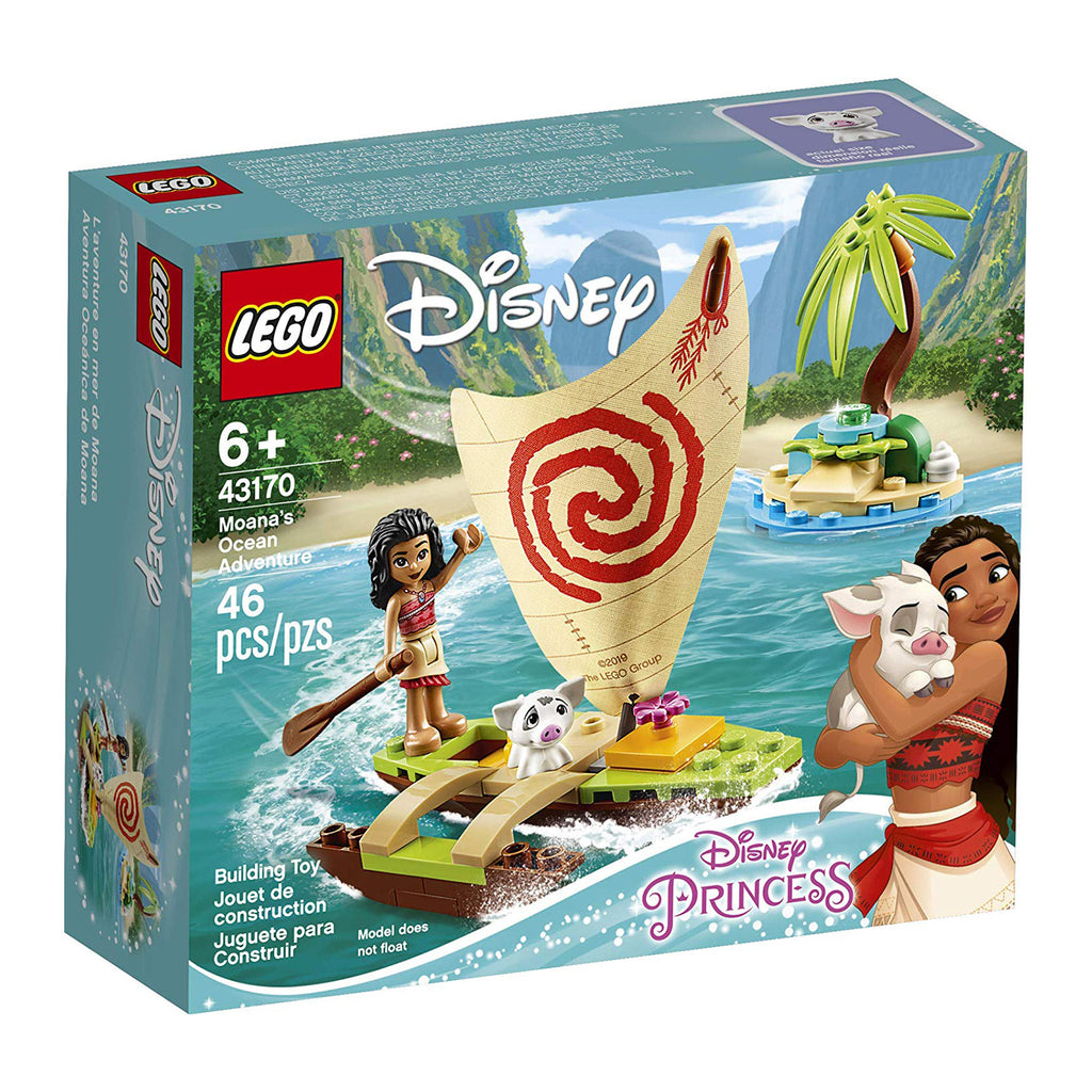 LEGO® Disney Moana's Ocean Adventure Building Set 43170 - Radar Toys