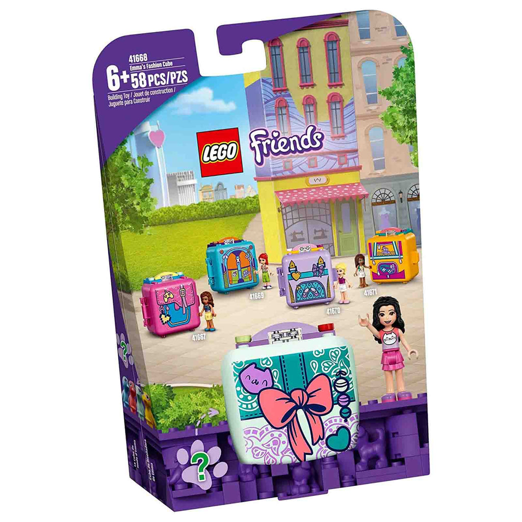 LEGO® Emma's Fashion Cube Building Set 41668 - Radar Toys