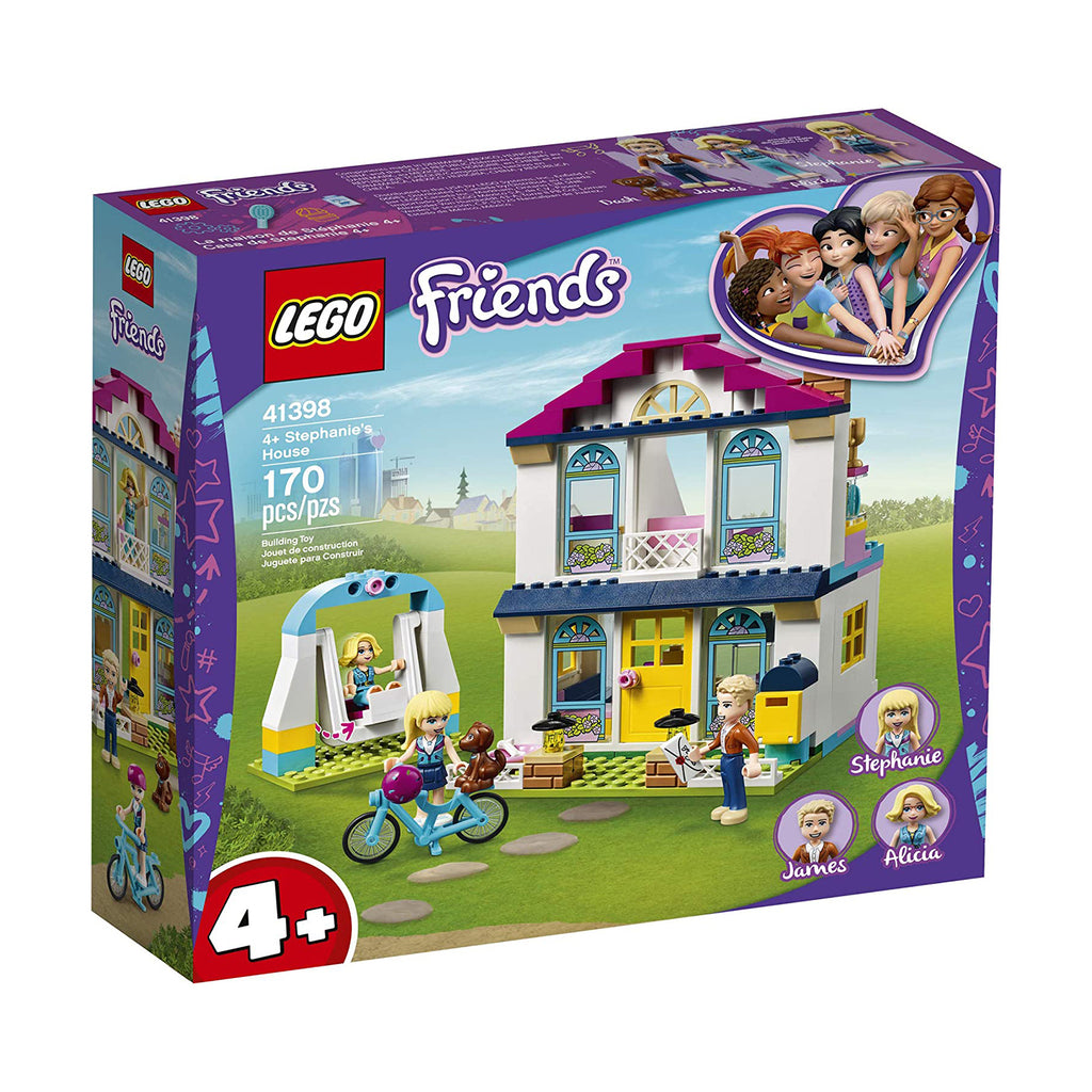 LEGO® Friends 4+ Stephanie's House Building Set 41398 - Radar Toys