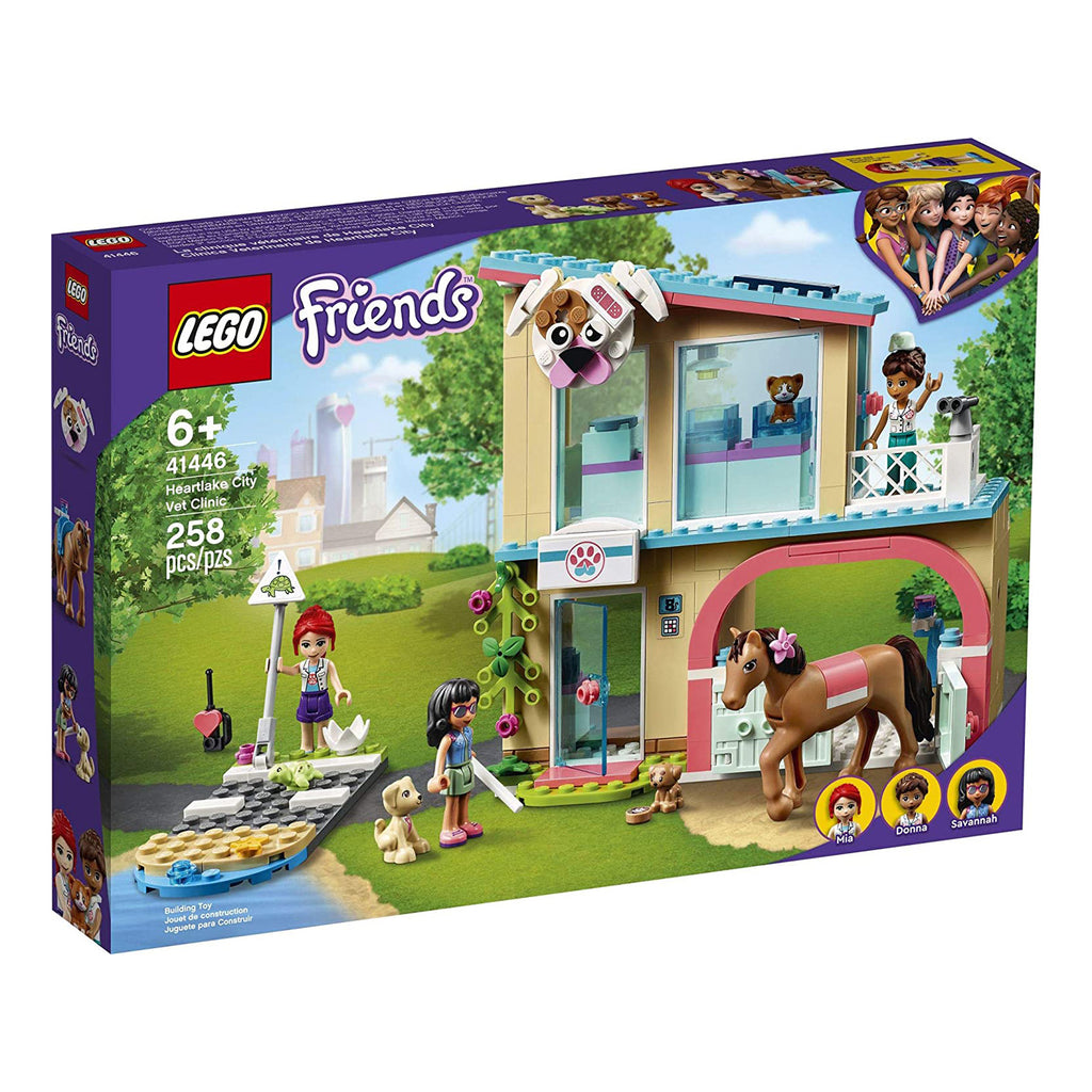 LEGO® Friends Heartlake City Vet Clinic Building Set 41446 - Radar Toys