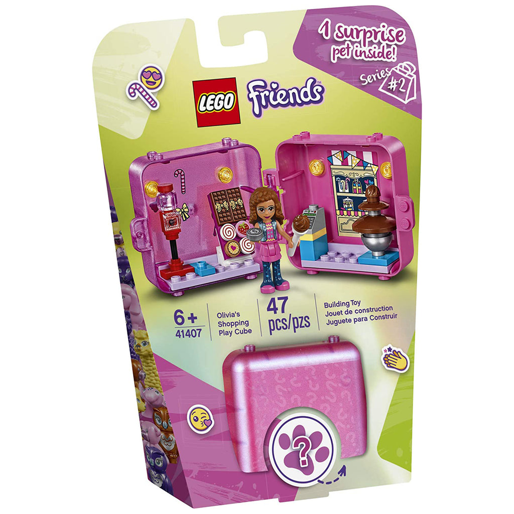 LEGO® Friends Olivia's Shipping Play Cube Building Set 41407 - Radar Toys