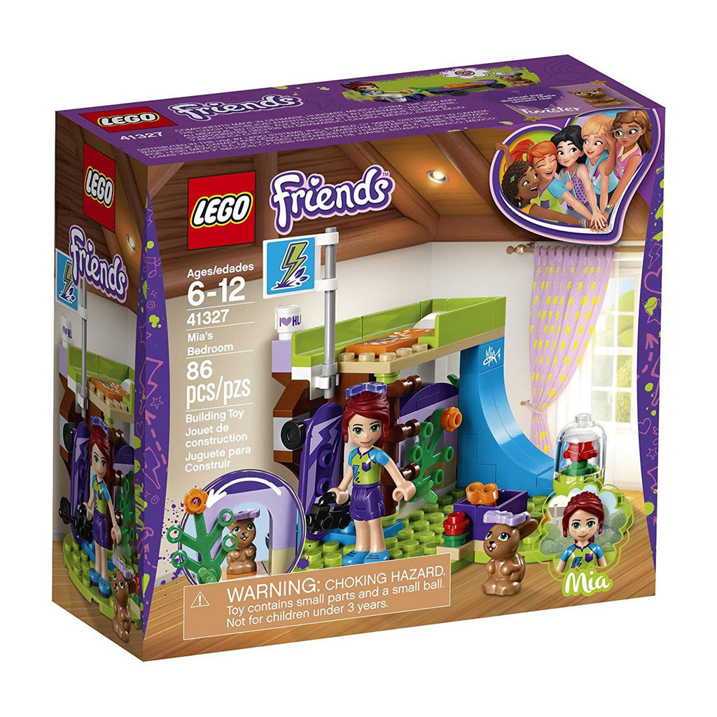 LEGO® Friends Mia's Bedroom Building Set 41327 - Radar Toys