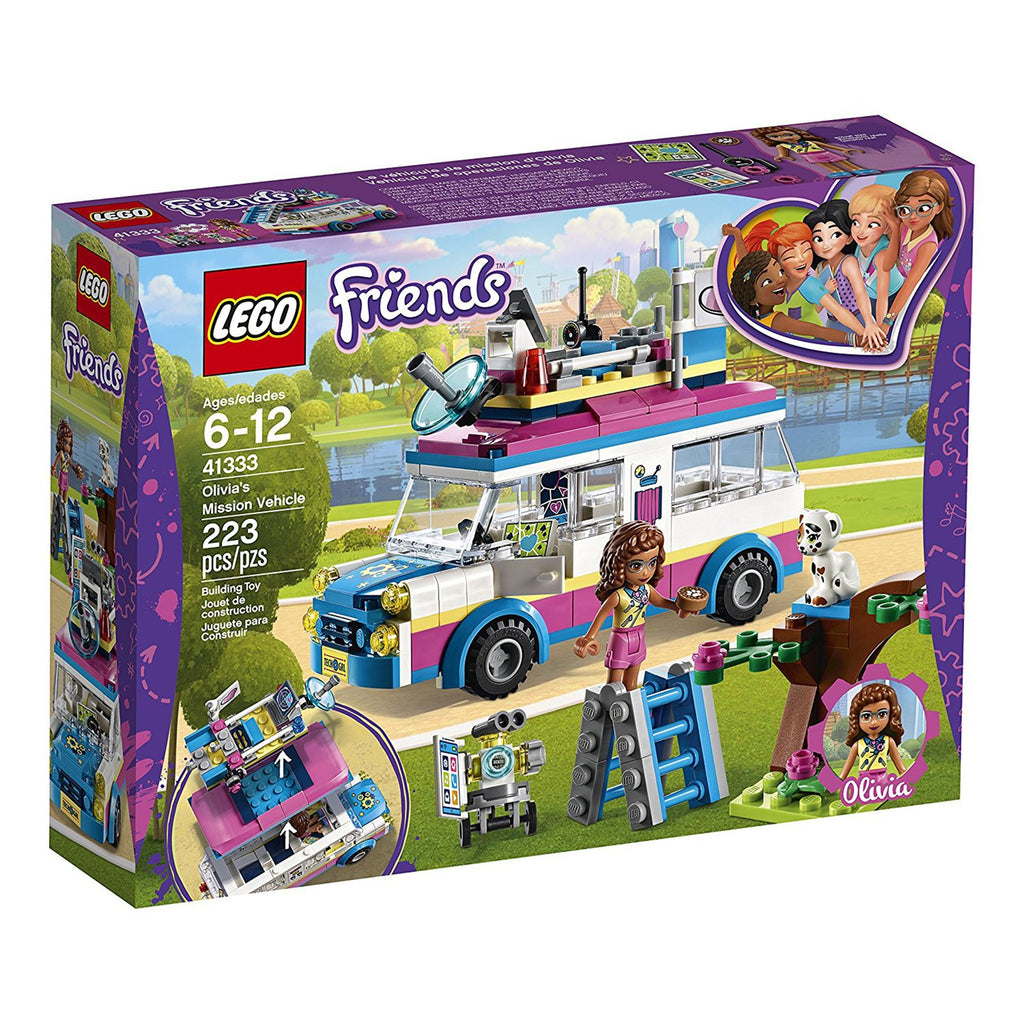 LEGO® Friends Olivia's Mission Vehicle Building Set 41333 - Radar Toys
