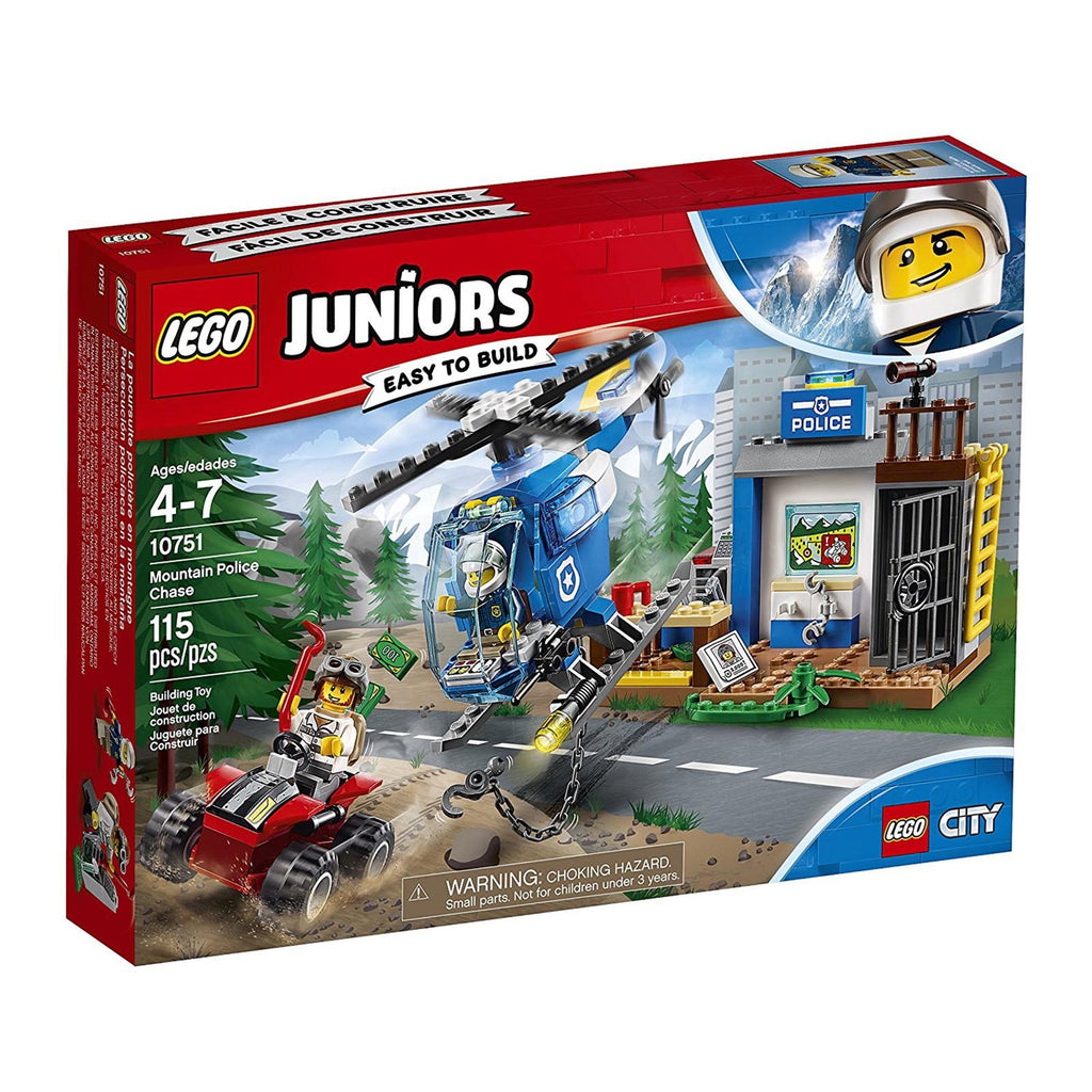 LEGO® Junior City Mountain Police Chase Building Set 10751 - Radar Toys