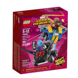 LEGO® Marvel Super Heroes Mighty Micros Star-Lord Vs Nebula Building Set 76090 - Radar Toys